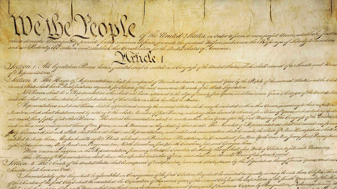 The Layman’s Perspective on the Constitution
