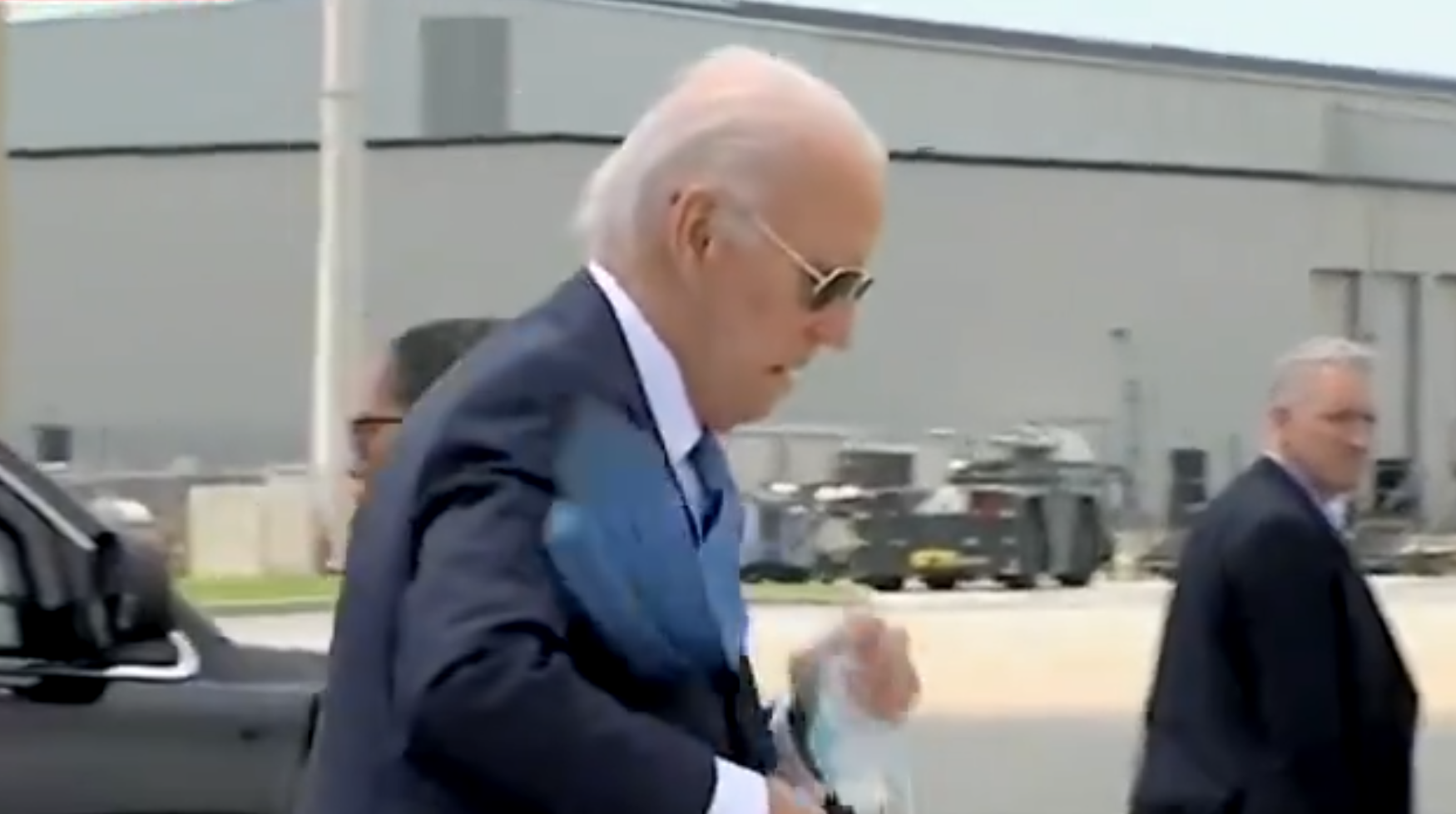 Biden Seen in Public for the First Time Since Announcing His Withdrawal from the Presidential Race