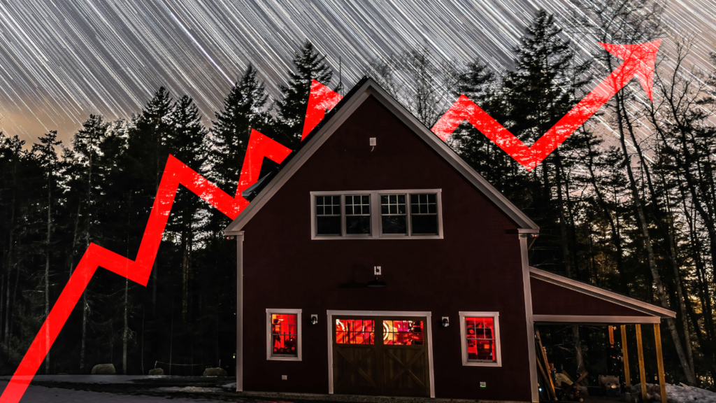 Home Prices in Maine Are 7.53% More Expensive Than Last Year