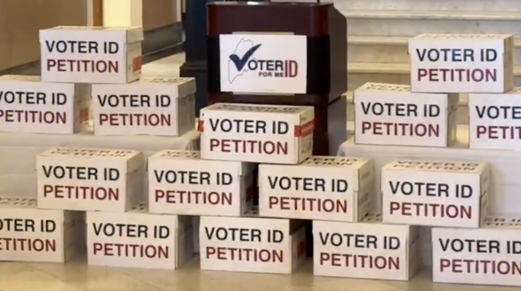 Maine Secretary of State Receives 170k+ Petition Signatures for Voter ID Citizens Initiative