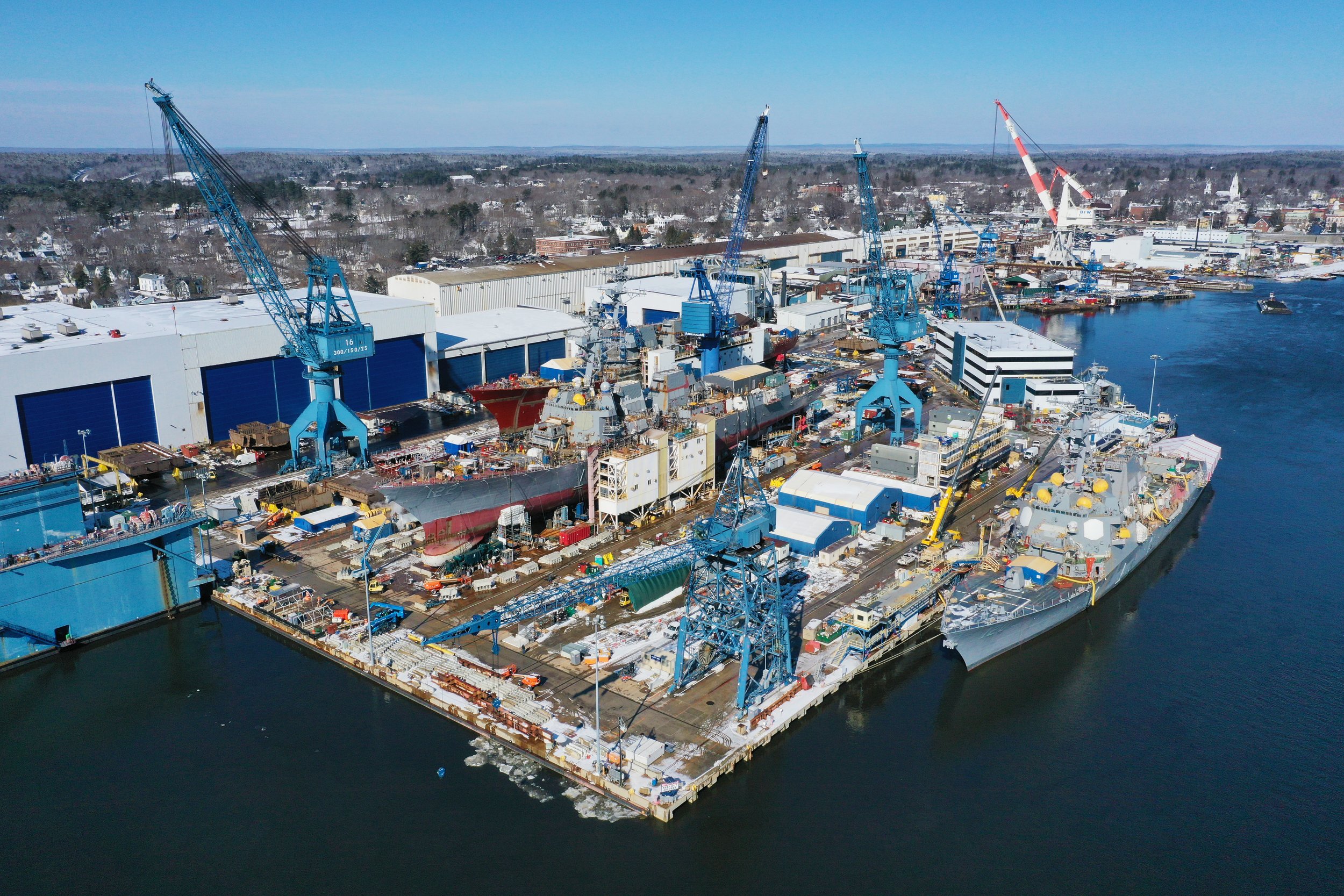 Bath Iron Works, Maine Chamber Sue State Over Paid Leave Rules