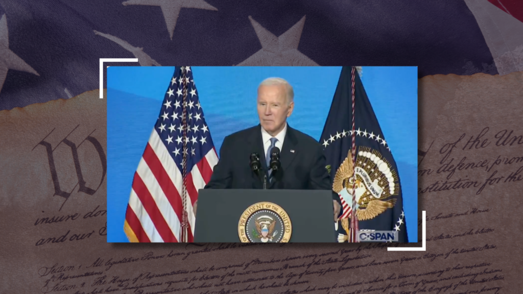Biden Unilaterally Declares Changes To The US Constitution With Two Days Left In Office