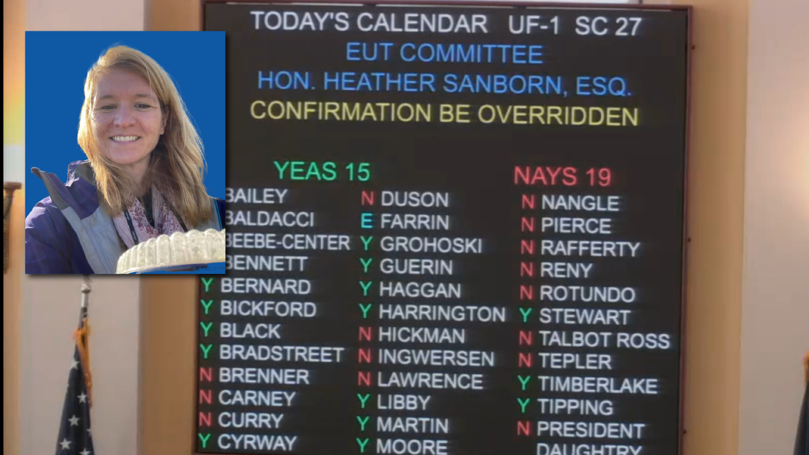 Maine Senate Confirms Heather Sanborn as Public Advocate