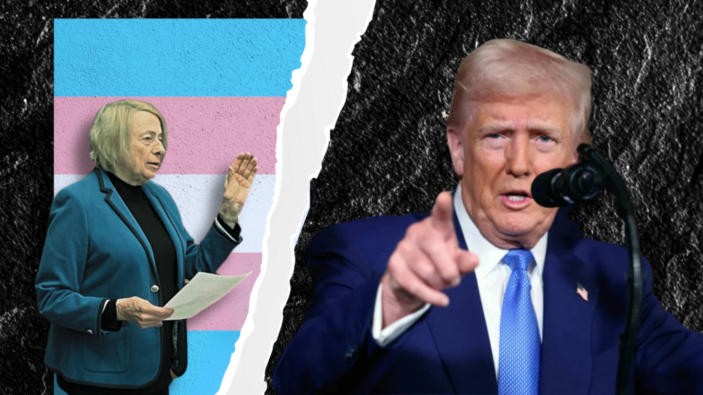 Trump and Mills Go Head to Head Over Trans Row [VIDEO]