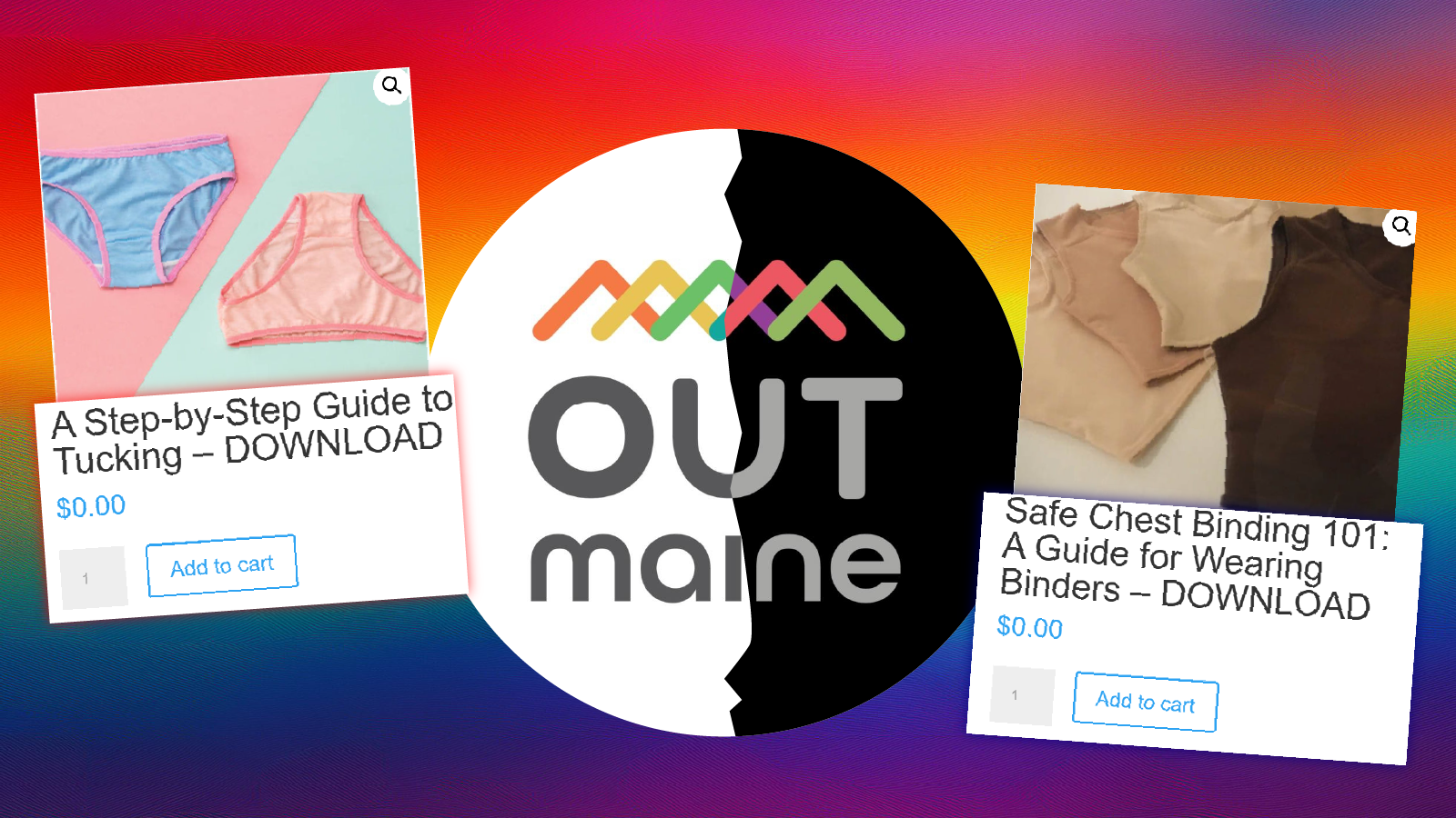 Maine’s State-Funded Trans NGO Publishes Minors’ Pics to Push Penis-Tucking & Breast Binding