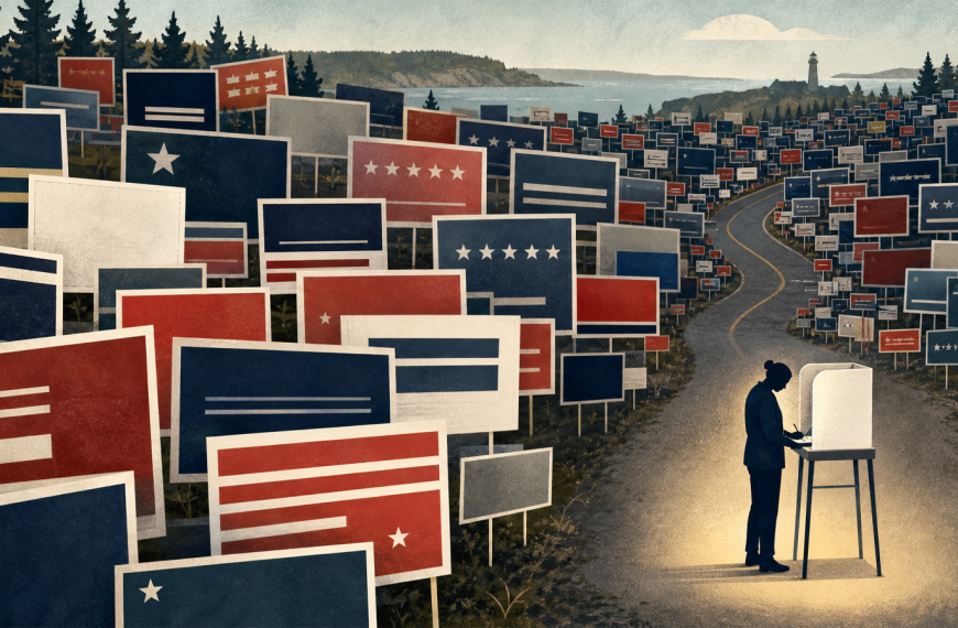 Campaign Signs Blanket Maine Ahead of&hellip;