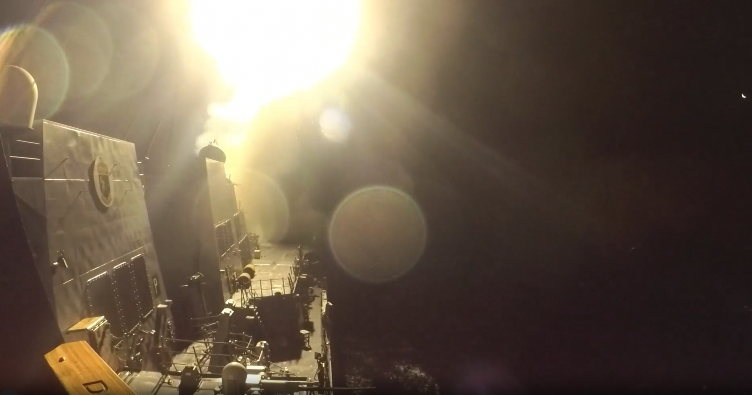 Maine Ship Launches Tomahawk Cruise Missiles In Support Of Self-defense Strikes Against Iran