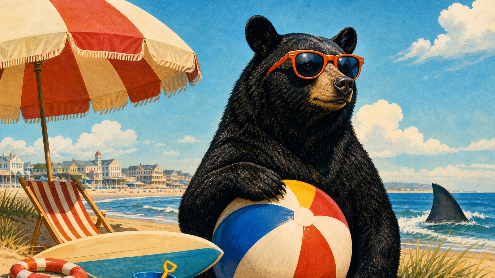Bear Sightings Send Famous Maine Coastal Beach Town Into Jaws-like Panic
