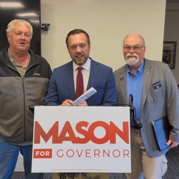 Mason Begins Work on First Budget Plan, Pledges Lower Taxes and&hellip;