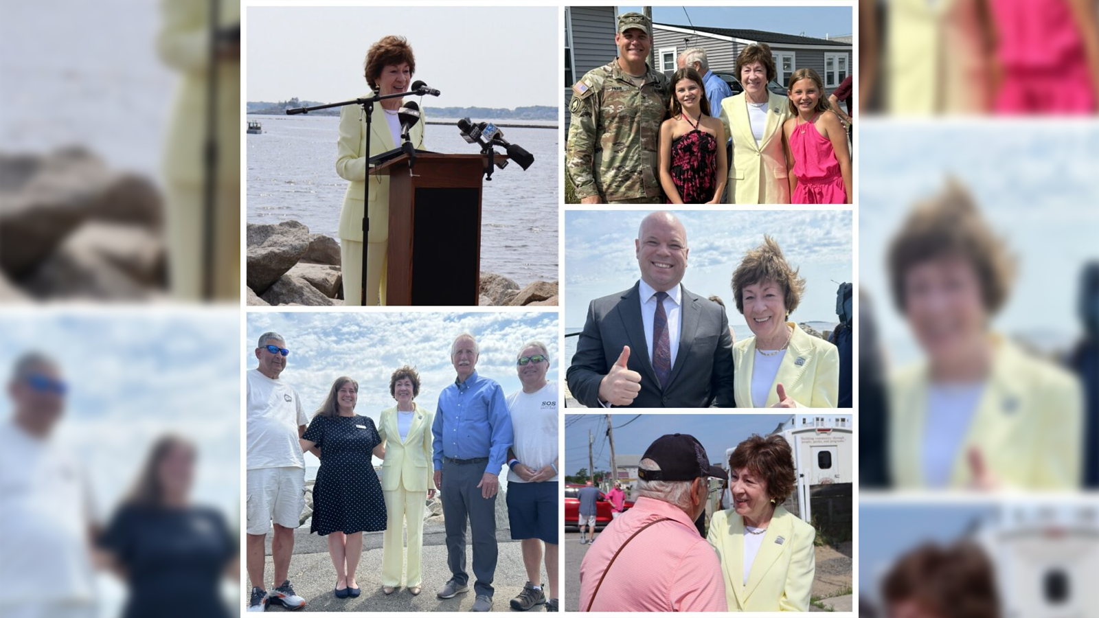 Collins Marks Start of Long-Awaited Camp Ellis Shore Damage Mitigation Project in Saco
