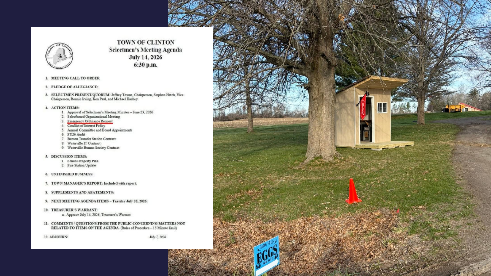 Clinton Farmers Gather Signatures Needed to Put Food Sovereignty on Town Meeting Agenda