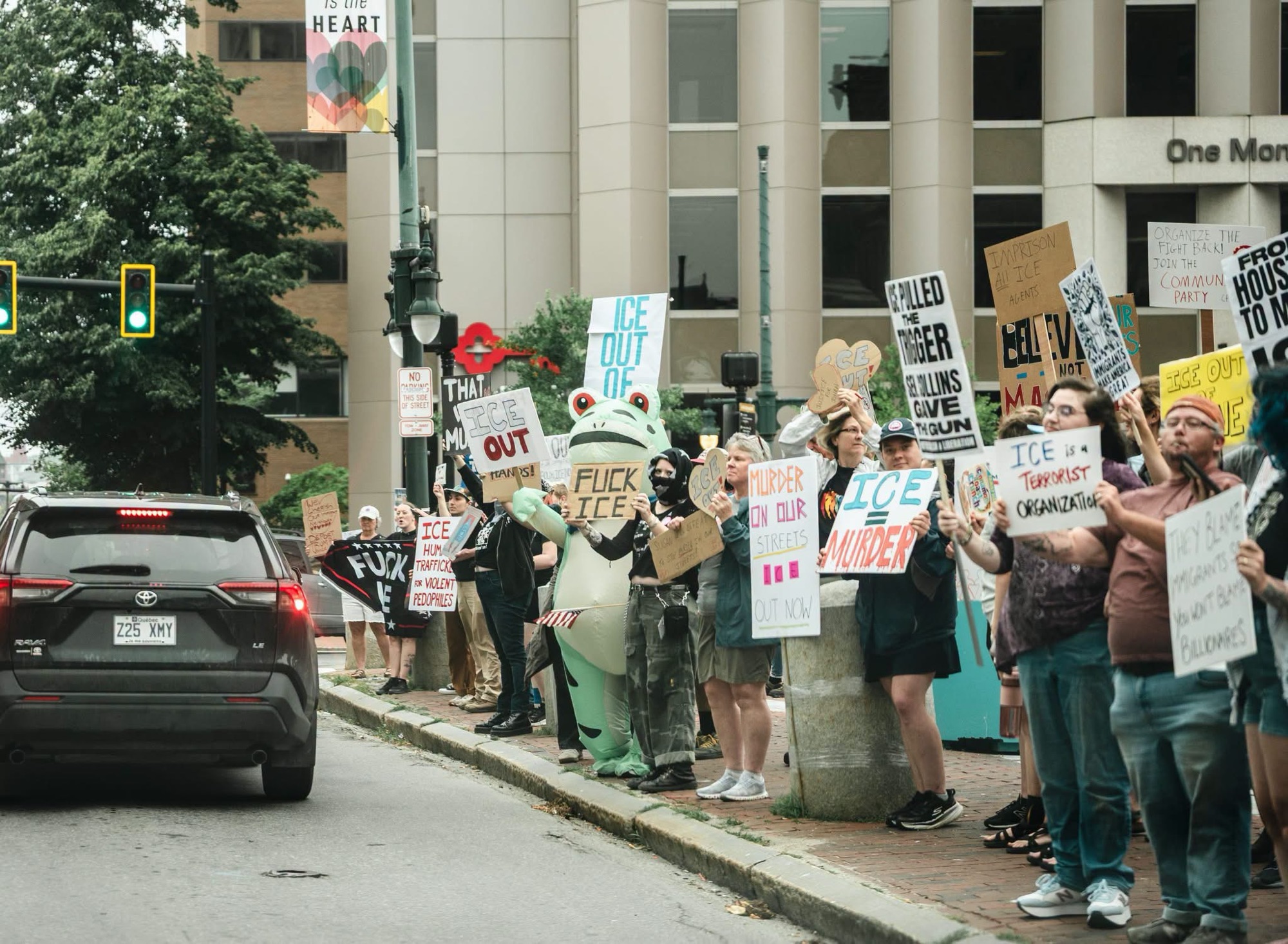 More Than 1,000 Rally in Portland, Demand Abolition of ICE Following Fatal Biddeford Shooting